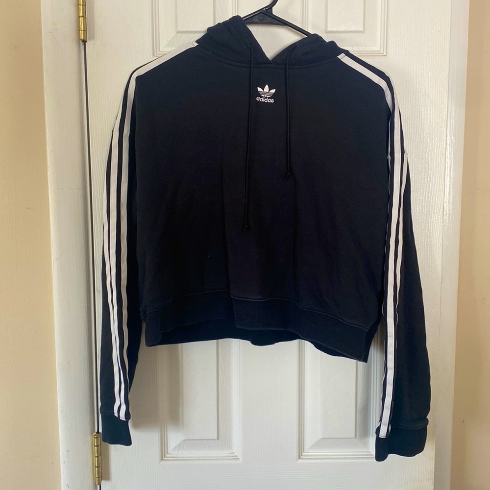 Adidas cropped hoodie